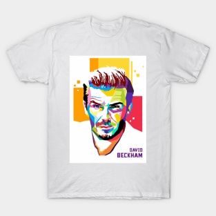 david beckham pop art T-Shirt